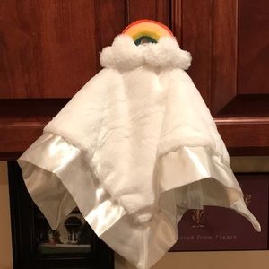 Little Rainbow Lovey Security Blanket